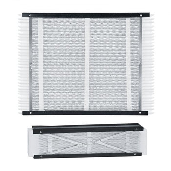 20 x 25 x 4 Furnace Filter, MERV 16 HVAC Ac Filters,12-Month Electrostatic Pleated Air Conditioner Filters, 2-Pack (Actual Size: 20.47 x 25.20 x 3.98 Inch) for Capturing Dust, Smog, Pet Dander