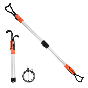 Underhood Work Light, 2300LM, 6000mAh Rechargeable Bright LED Light, Portable Cordless Mechanic Work Light Bar with Hooks, for Car Repairing Inspection Garage Workshop Emergency Home Lighting