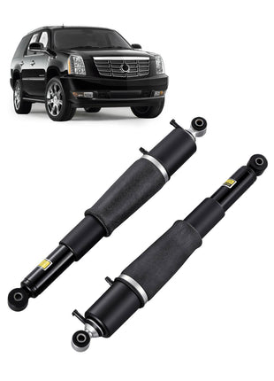 Rear Air Shock Absorber Strut, 2 PCS, Compatible with Cadillac Escalade, Chevrolet Avalanche/Silverado/Suburban/Tahoe, GMC Yukon/Yukon XL, Replacement for 25979394 25979393 25979391 25885469