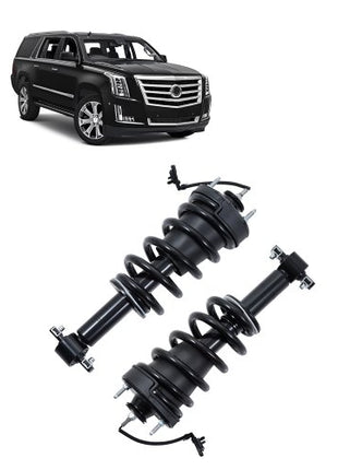 Front Air Shock Absorber Strut, 2 PCS, Compatible with Cadillac Escalade, Chevrolet Silverado/Suburban/Tahoe, GMC Sierra/Yukon, Replacement for 84176631 84061228 84977478 23312167 23464589