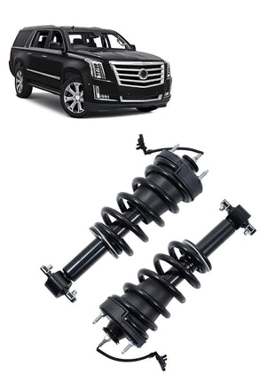 Front Air Shock Absorber Strut, 2 PCS, Compatible with Cadillac Escalade, Chevrolet Silverado/Suburban/Tahoe, GMC Sierra/Yukon, Replacement for 84176631 84061228 84977478 23312167 23464589