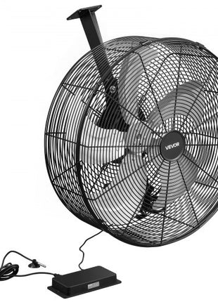Greenhouse Air Circulation Fan, 5800 CFM Powerful Air Circulator Electric Fan, 10 Speeds, 3 Switchable Modes, LCD Control, Ceiling Wall Mount, Fast Ventilation for Greenhouse, Patio, Garage