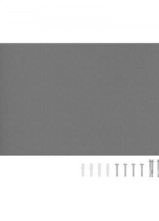 Retractable Side Awning, 71''x 138'' Outdoor Privacy Screen, 180g Polyester Water-proof Retractable Patio Screen, UV 30+ Room Divider Wind Screen for Patio, Backyard, Balcony, Gray
