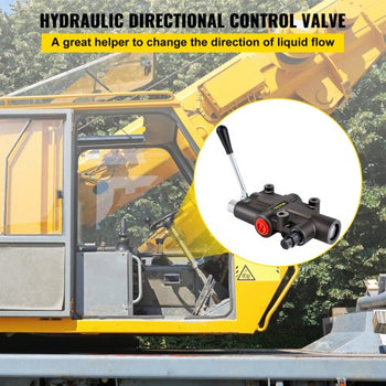 Hydraulic Directional Control Valve, 1 Spool Hydraulic Spool Valve, 21 GPM Hydraulic Loader Valve, 3600 PSI Directional Control Valve, Hydraulic Valves And Controls For Tractors Loaders Tanks