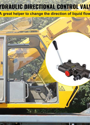 Hydraulic Directional Control Valve, 1 Spool Hydraulic Spool Valve, 21 GPM Hydraulic Loader Valve, 3625 PSI Directional Control Valve, Hydraulic Valves And Controls For Tractors Loaders Tanks