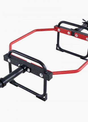Trap Bar Hex Bar, 2-Inch Hex Barbell, 500 LBS Capacity Shrug Bars, Weightlifting and Strength Training Equipment, Home Gym for Squats, Deadlifts, Shoulder Presses, Red