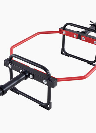 Trap Bar Hex Bar, 2-Inch Hex Barbell, 500 LBS Capacity Shrug Bars, Weightlifting and Strength Training Equipment, Home Gym for Squats, Deadlifts, Shoulder Presses, Red