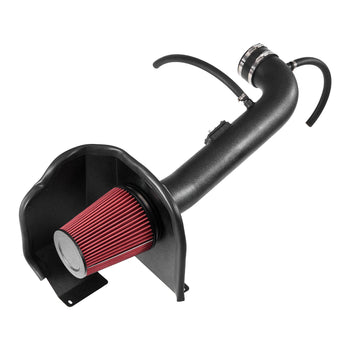 Cold Air Intake, 3.94 Inch Cold Air Intake System + Heat Shield Compatible with 2015 Cadillac Escalade, Chevy Suburban/Tahoe/Silverado, GMC Yukon/Sierra, High Flow Filter Kit Improve Horsepower