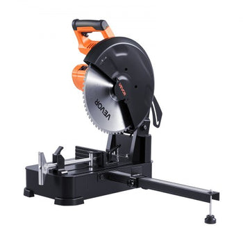 Chop Saw, 14-inch Stainless Steel Cold Cut Blade, 3500 W Powerful Brushless Motor, 750-1200 r/min Adjustable Speed, Metal Cutting Chop Saw for Metal Square and Flat Tubes, Steels (240V/60HZ)