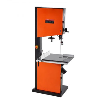 Woodworking Bandsaw, 18-Inch, Band Saw with 2240W 3HP Motor, 16-Inch Maximum Cutting Height, 27.2 x 20 in Cast Iron Table, with 360° Work Light, Miter Gauge, Fence, Band Saw for Woodworking