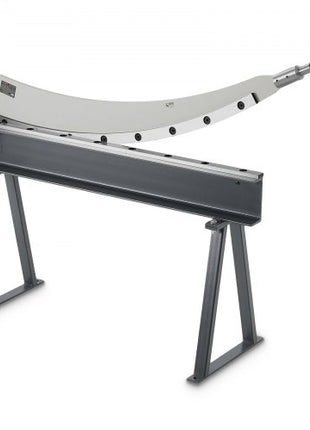Guillotine Shear, 39 in Bed Width Benchtop Cutter, Manual Hand Plate Shear for Metal Sheet Processing, with Q235 Material, High Precision, Stand, for PCB Board, Aluminum, Steel, Copper, Plastic