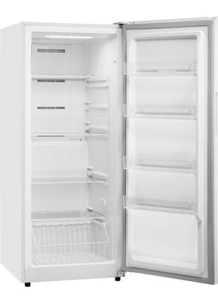 Convertible Freezer/Refrigerator, 17 Cu.Ft Frost Free Upright Freezer with Temp Control Panel, Door Open too Long Alarm, Adjustable Shelves and LED, Standing Fridge for Kitchen, Office, Garage