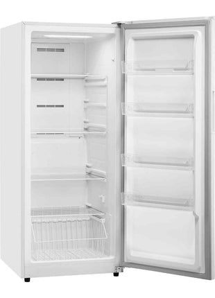 Convertible Freezer/Refrigerator, 17 Cu.Ft Frost Free Upright Freezer with Temp Control Panel, Door Open too Long Alarm, Adjustable Shelves and LED, Standing Fridge for Kitchen, Office, Garage