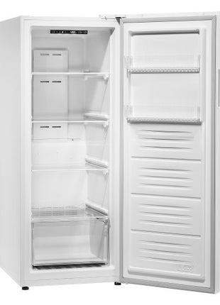 Convertible Freezer/Refrigerator, 11 Cu.Ft Frost Free Upright Freezer with Temp Control Panel, Reversible Door, Adjustable Glass Shelves and LED, Standing Fridge for Kitchen, Office, Garage