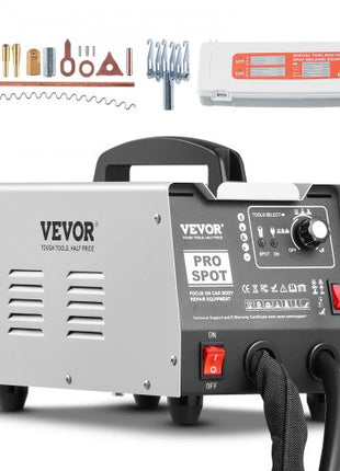 Stud Welder Dent Repair Kit, 110V Auto Body Spot Welding Dent Puller Machine with 7 Welding Modes & Adjustable Power, 1.8KW Spot Welder Dent Removal Tool for Car, Truck Dent Repair