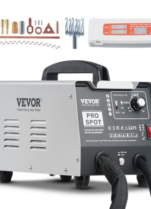 Stud Welder Dent Repair Kit, 1.8KW Spot Welder Dent Puller with Auto/Manual Welding & 7 Versatile Modes, 110V Auto Body Spot Welding Dent Puller Machine for Car, Truck Dent Repair