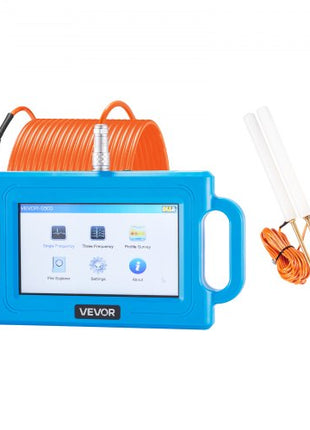 Underground Water Detector, Up to 1640ft (500m) Pro Underground Water Detection Locator, 7" Touchscreen Auto Mapping Well Detector Explorer with Multi-Frequency Measurement, 8GB Card, Carry Case