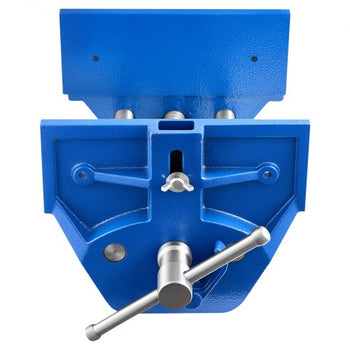 Woodworking Vise, 7 Inch Jaw Width, Quick Release Wood Bench Vise, 8 Inch Max Jaw Opening, Heavy-duty Cast Iron Construction, Workbench Vice with Adjustable Front Stop, for Woodworking Drilling