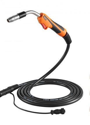 250A MIG Welding Gun with 15FT Cable, Replacement for Lincoln Magnum Pro 250L  - with 7PCS Mig Welding Contact Tips