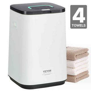 Towel Warmers for Bathroom, Towel Warmer Bucket with Child Lock & High-Temp Indicator & 24H Delay Timer & Auto Shut Off Fits up to 4 Oversized Bath Towels, Blankets, Clothes, Bathrobes and More
