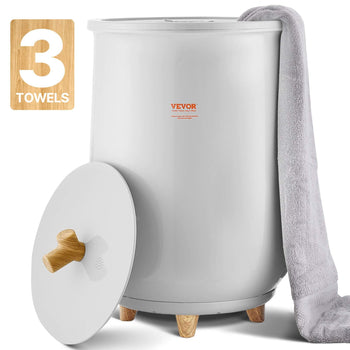 Towel Warmers for Bathroom, Towel Warmer Bucket Auto Shut Off for Spa  Fits up to 3 Oversized Bath Towels, Blankets, Clothes, Bathrobes, PJ's and More