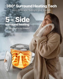 Towel Warmers for Bathroom, 25 L Towel Warmer Bucket with Auto Shut Off for Spa Fits up to 5 Oversized Bath Towels, Blankets, Clothes, Bathrobes, PJ's and More