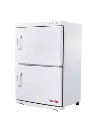 Hot Towel Warmer, 10 gal Large Capacity 2-Tier Towel Warmer Cabinet with Clip & 4 Stainless Steel Racks, Holds up 48 Towels, All-Round Heating Cabinet for Spa, Barber, Manicures, Massage, Salon