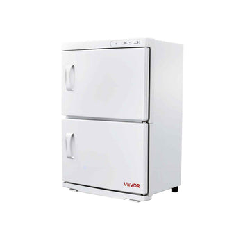 Hot Towel Warmer, 10 gal Large Capacity 2-Tier Towel Warmer Cabinet with Clip & 4 Stainless Steel Racks, Holds up 48 Towels, All-Round Heating Cabinet for Spa, Barber, Manicures, Massage, Salon
