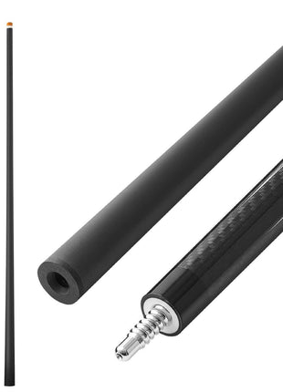 Pool Cue, 1 Piece Pool Stick, 58 inch & 19 oz Carbon Fiber Billiard Pools Cue Stick with Bakelite Pressed Cue Tip & ABS Connection Ring, Cues Sticks for Professional Pool Table, Bar, Home,Office