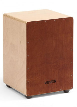 Cajon Box Drum Wooden Birchwood Percussion Instrument Bass Drum with Snare Wires