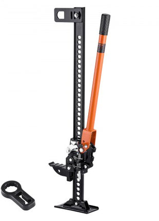 Farm Jack, 36" Utility High Lift Farm Jack, 3.18 Ton (7,000 lbs) Capacity Ratcheting Off Road Utility Jacks, Heavy-Duty Lift Jacks with 5.12"-30.3" Lifting Range for Tractor, Truck, SUV