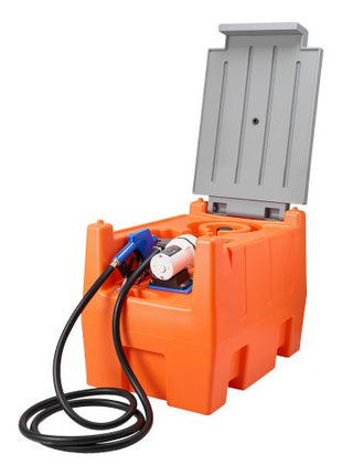 12V DEF Transfer Pump Kit, 8.5 GPM, Diaphragm Irrigation Self Priming Electric Water Pump, with 58 Gallon Tank, Automatic Nozzle, 13.12 ft Hose, 26.25 ft Lift, for Diesel Exhaust Fluid Urea