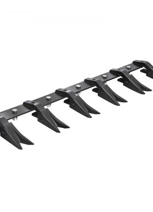 Bucket Tooth Bar,45.2 in Heavy Duty 6 Teeth Tractor Bucket Bar for Tractor Loader Skidsteer, 4560 lbs Load Capacity,  Bolt On Teeth Bars for Buckets Protection Efficient & Soil Excavation