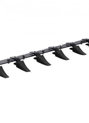 Bucket Tooth Bar, 48'', Heavy Duty Tractor Bucket 6 Teeth Bar for Loader Tractor Skidsteer, 4560 lbs Load-Bearing Capacity Bolt On Design, for Efficient Soil Excavation and Bucket Protection