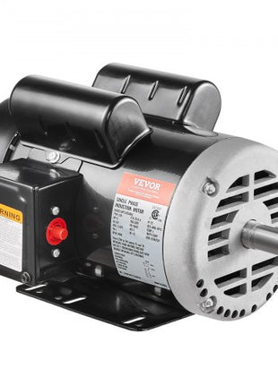 5HP Air Compressor Electric Motor, 230V 25 Amps, 56HZ Frame 3450RPM, 7/8" Keyed Shaft, 2.25" Shaft Length, Single Phase, CCW/CW (Factory Setting is CCW)
