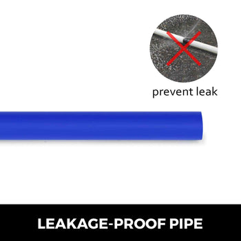 3/4" PEX Tubing 300Ft Non-Barrier PEX Pipe Blue Pex-b Tube Coil for Hot and Cold Water Plumbing Open Loop Radiant Floor Heating System PEX Tubing (3/4" Non-Barrier, 300Ft/Blue)