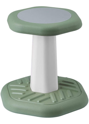Kids Wobble Chair Active Chair  with Sponge Cushion, Wobble Stool Improves Focus, Posture and Calm Children, Ideal for Schools and Preschools, Age 3-7, Green