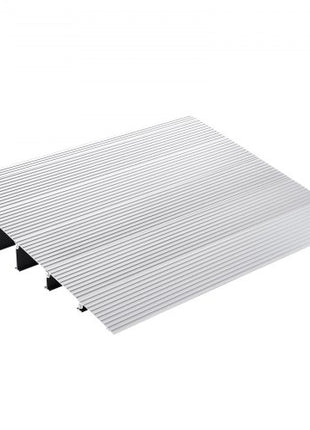 Door Threshold Ramp, 5" Rise, 800 lbs Load Capacity, Door Ramp for Wheelchairs, Aluminum Threshold Ramp for Doorways, Adjustable Modular Threshold Ramp for Wheelchairs, Scooters, Power Chairs