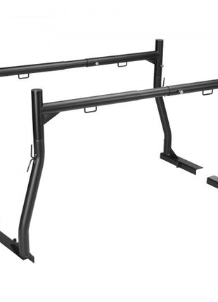 Truck Rack, 46-71inch Extendable Truck Ladder Rack, 800 lbs Capacity Steel Ladder Rack for Truck with Non-Drilling J-bolts, Heavy Duty Truck Bed Rack for Kayak, Surfboard, Lumber, Ladder