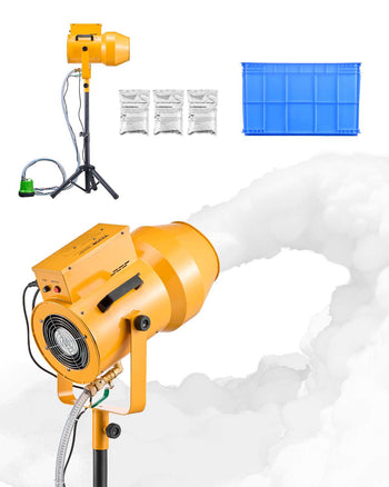 Foam Machine, 1200 W Party Foam Cannon, Foam Maker with 3 Packs of Foam Powder, Foam Party Machine with 20 Gal Water Tank, for Backyard, Pool, Outdoor Events, Birthdays, Celebrations & Party