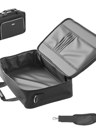 PS5 Carrying Case, Travel Bag for Playstation 5 & PS5 Slim Waterproof Nylon, Soft Interior Lining & Padded Dividers for Extra Protection, Spacious Design with Carry Handle for Storage, Home