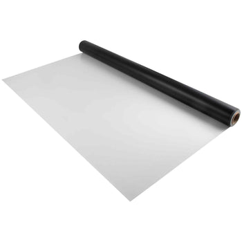 Dance Floor, 6.6x23ft Dance Floor Roll, 0.06in Thick PVC Vinyl Dance Floor, Black/White Reversible Portable Dance Floor, Non-Slip Dance Flooring, Ballet Dance Floor for Jazz, Pop, Lyrical Style