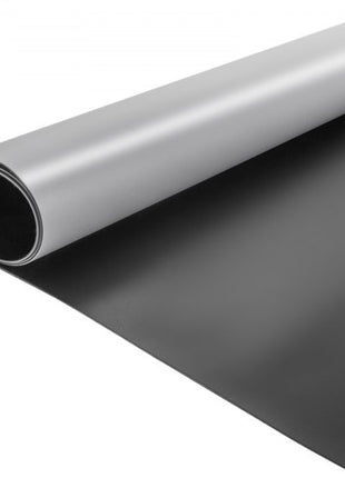 Dance Floor Roll Portable, 6.6x15.7ft Practice Dance Floor,1.5mm Thickness PVC Dance Flooring Grey/Black Roll Out Dance Floor Non-Slide & Wearproof Dance Floor Easy Cleaning for Ballet