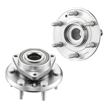 2PCS Front/Rear Wheel Bearing & Hub Assembly Fit for 2016-2017 Buick Enclave Convenience Leather Premium Sport Utility Chevy Traverse LS GMC Acadia OEM 513277, Wheel Bearing Hub Assembly Set