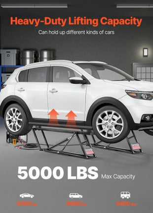 5000 lbs Car Lift Adjustable Car Lifts with Remote Control for Home