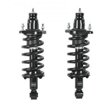 Rear Shock Absorber Strut Assembly, 2Pcs Shock and Strut Assembly with Coil Spring, Compatible with 2007-2009 Honda CR-V Models, Automotive Replacement Struts for OE 172497L 172497R