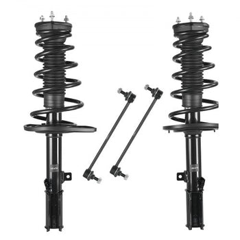 Rear Shock Absorber Strut Assembly, 2Pcs Shock and Strut Assembly with Stabilizer Bar & Coil Spring, Compatible with 2007-2011 Toyota Camry and 2008-2012 Toyota Avalon Models, OE 172401