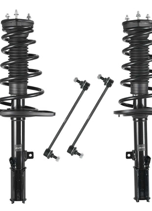 Rear Shock Absorber Strut Assembly, 2Pcs Shock and Strut Assembly with Stabilizer Bar & Coil Spring, Compatible with 2007-2011 Toyota Camry and 2008-2012 Toyota Avalon Models, OE 172401