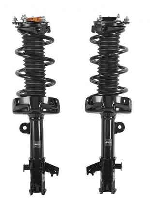 Front Shock Absorber Strut Assembly, 2Pcs Shock and Strut Assembly with Coil Spring, Compatible with 2007-2014 Honda CR-V, Automotive Replacement Struts, OE 272491/272492