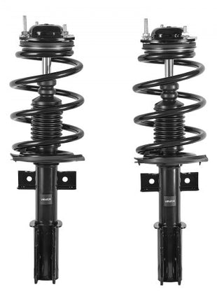Front Shock Absorber Strut Assembly, 2Pcs Shock and Strut Assembly with Coil Spring, Fit 2007-2012 GMC Acadia, 2008-2012 Buick Enclave, 2009-2012 Chevrolet Traverse, Replace OE 11680 / 172518